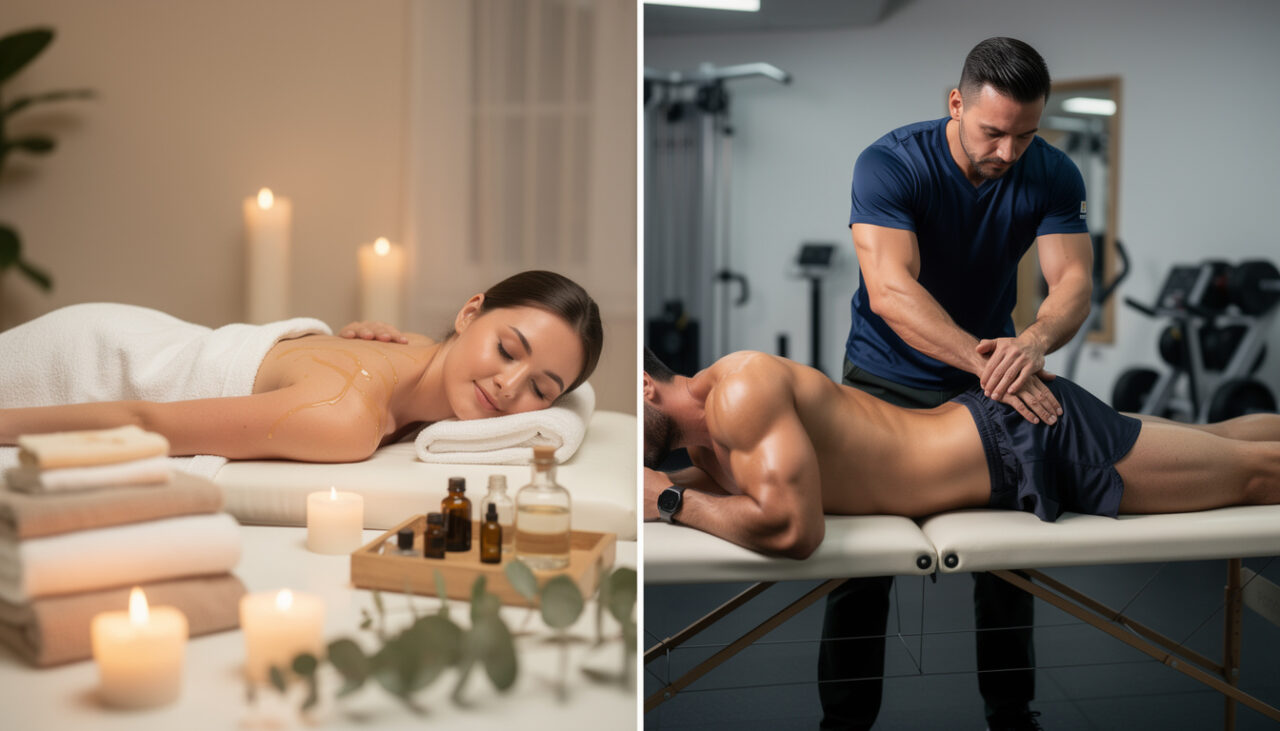 Massage bien-être ou massage sportif : quelles différences ?