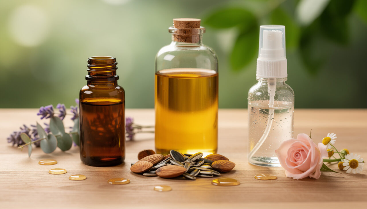 Quelle différence entre huile essentielle, huile végétale et hydrolat ?