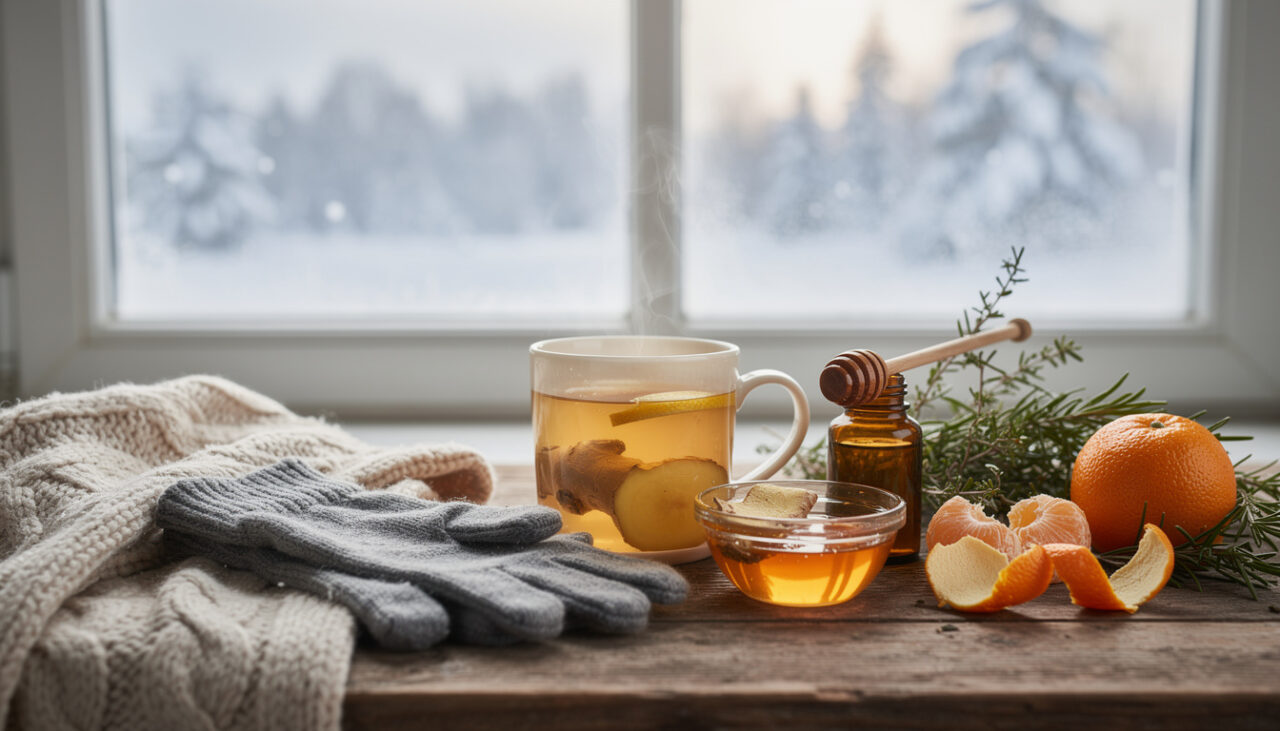Quels remèdes naturels peuvent accompagner les petits inconforts hivernaux ?