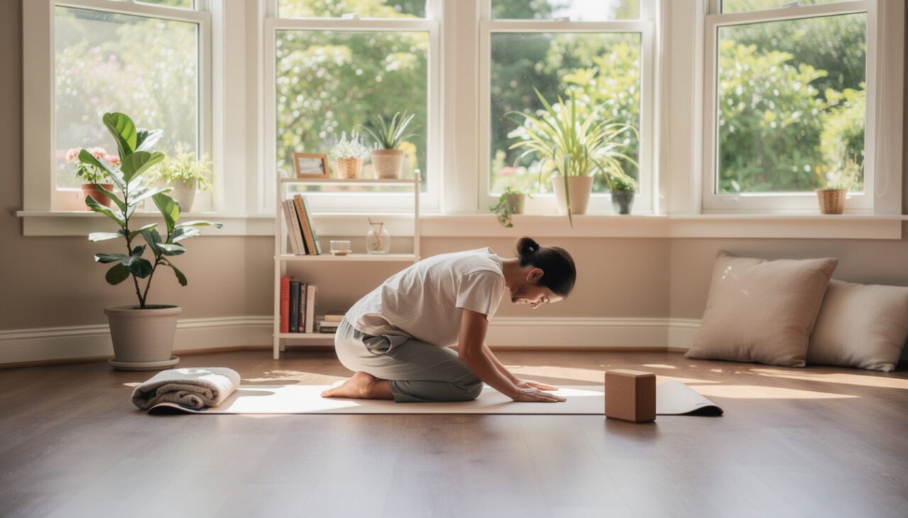 Yoga doux à la maison : quels exercices pour les débutants ?